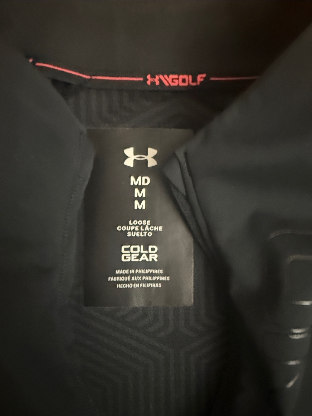 Under Armour Black Vertical Logo Full-Zip Performance Jacket - Picture 2 of 16
